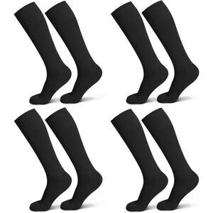 Soccer Softball Baseball Football Socks for Youth Kids Boys and Girls Ages 4